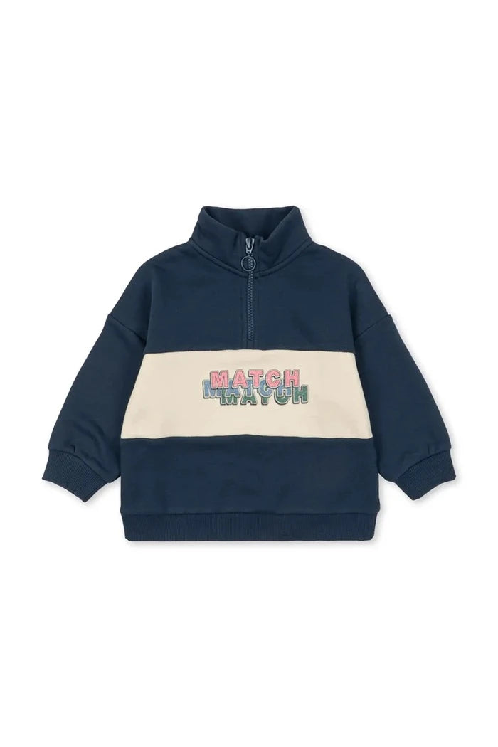 Konges Sløjd LOU HALF ZIP SWEAT OCS Çocuk Sweatshirt
