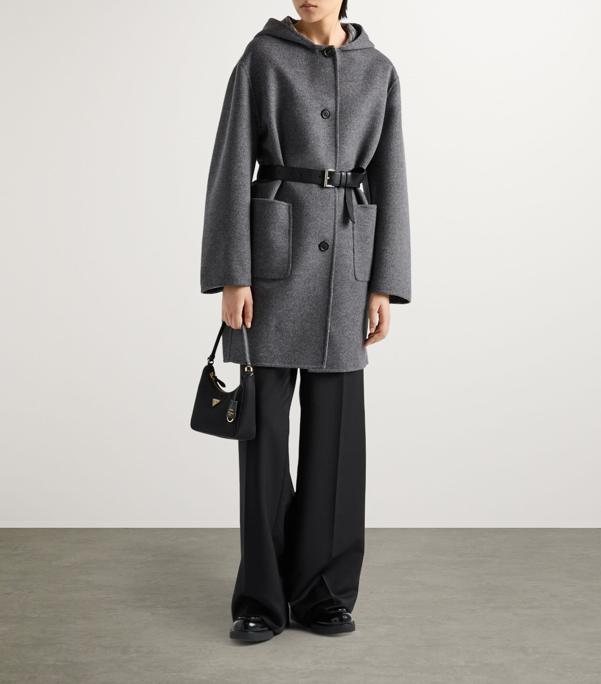 Prada Black Mini Re-Nylon Re-Edition 2005 Shoulder Bag