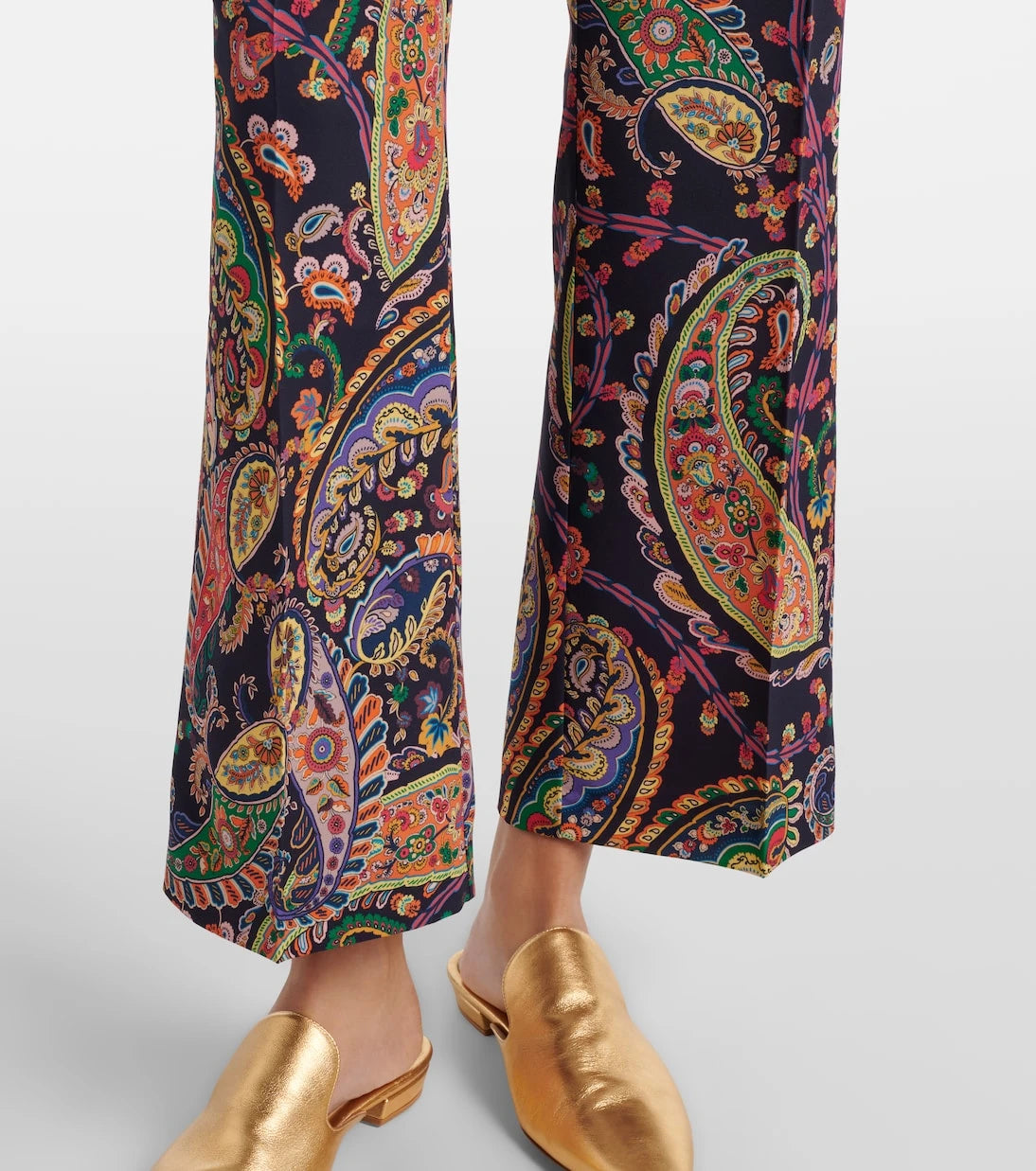 Etro - Paisley straight pants