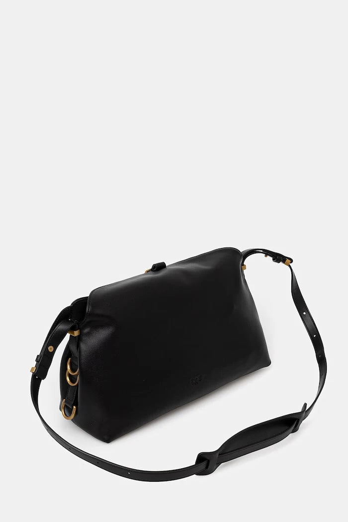 Pinko чанта crossbody дамска от кожа