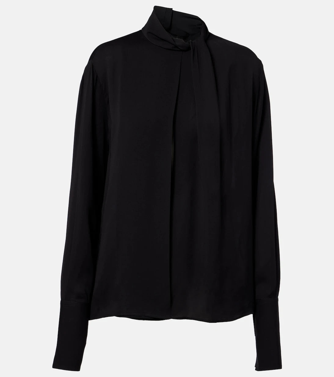 Tom Ford - Draped silk satin blouse