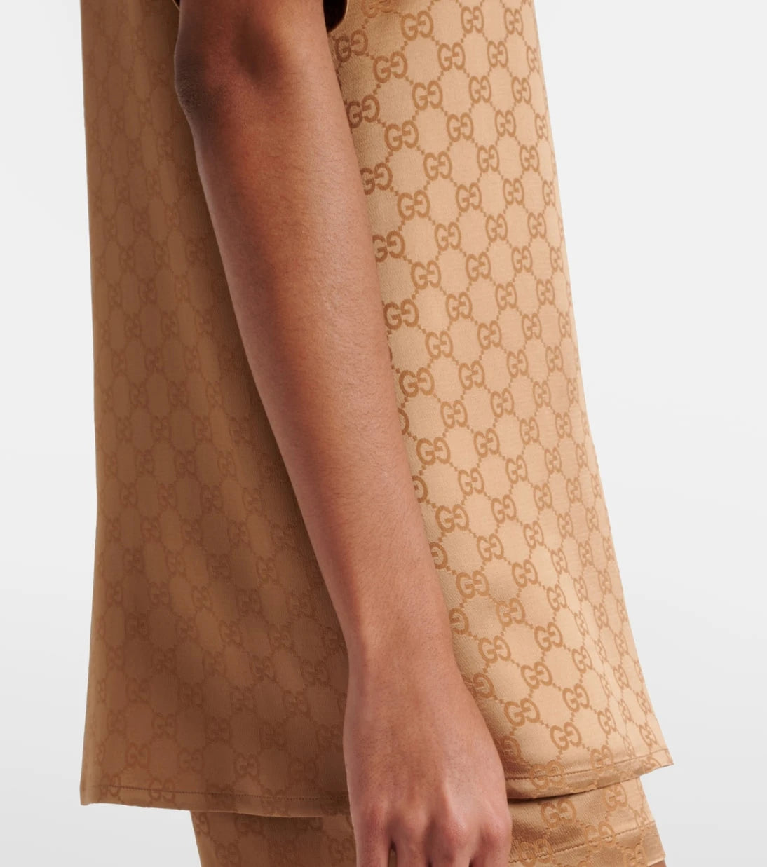 Gucci - GG satin blouse