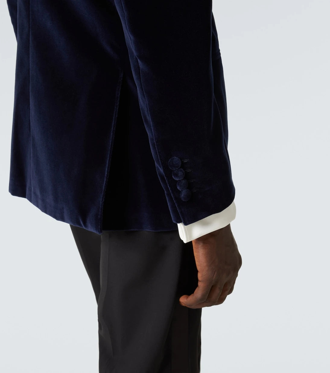 Thom Sweeney - سترة توكسيدو من القطن المخملي