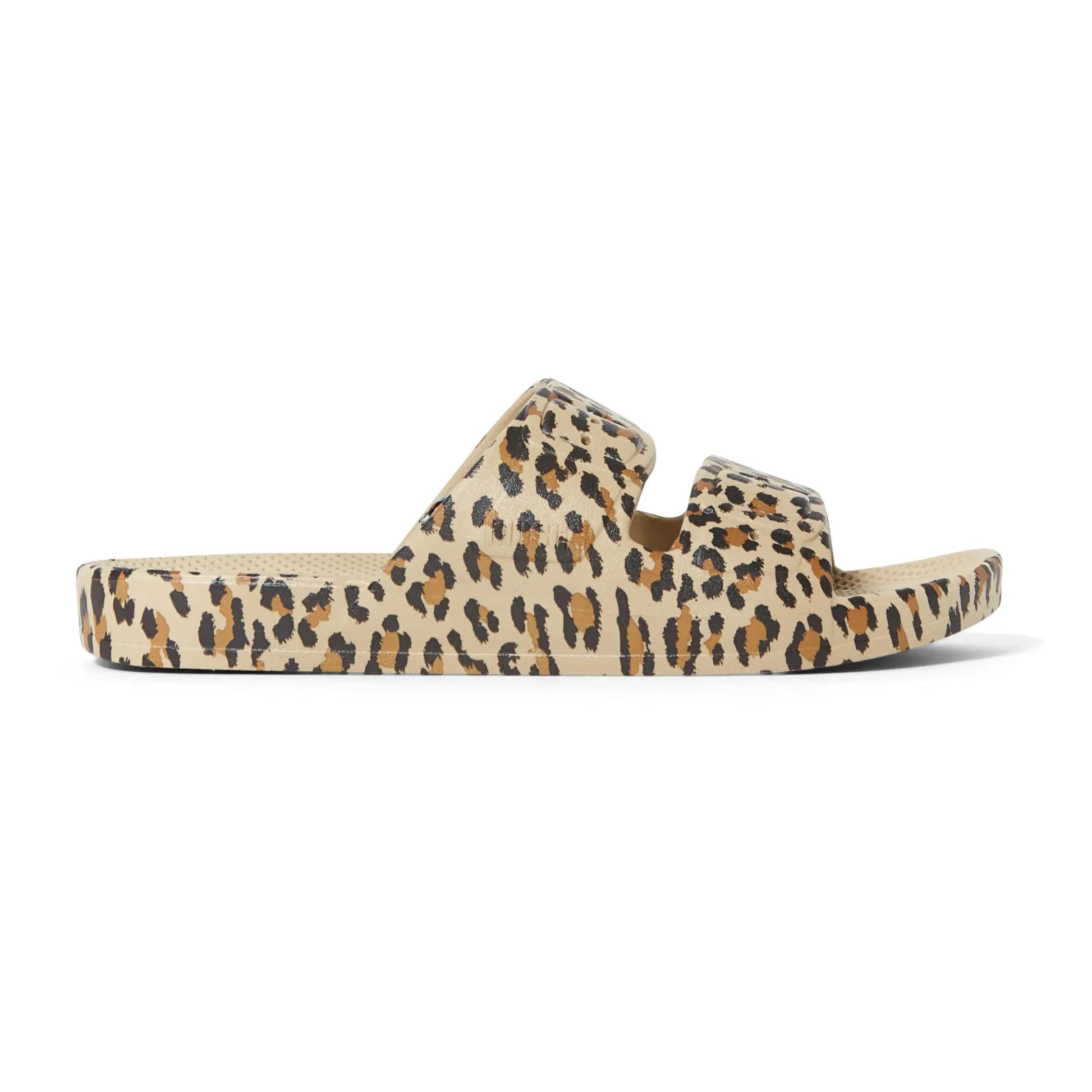 Freedom Moses - Wildcat Print Sandals | Beige