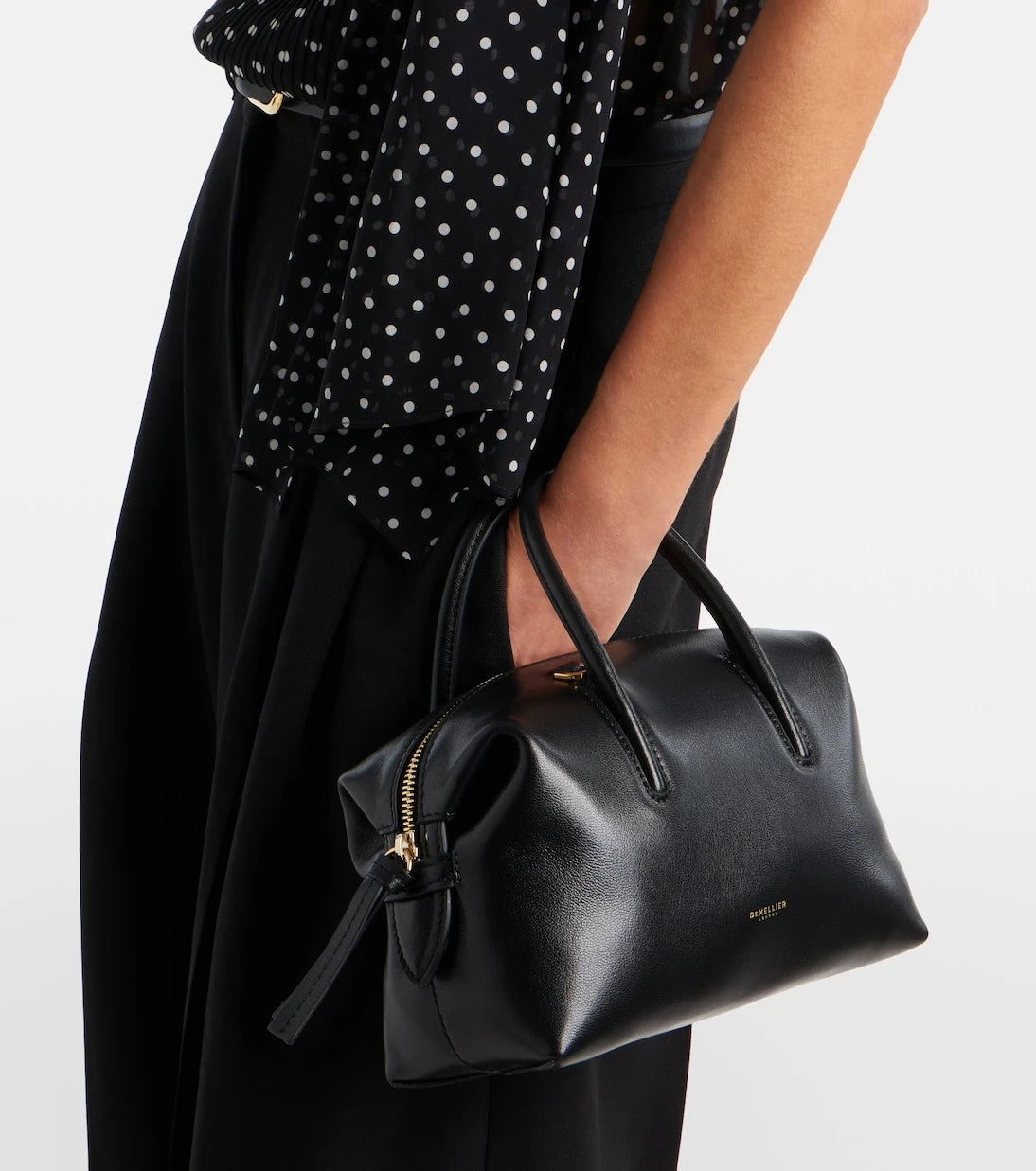 DeMellier - Stockholm Small leather top-handle bag