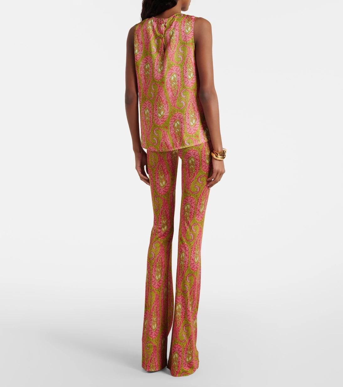 Etro - Paisley flared pants