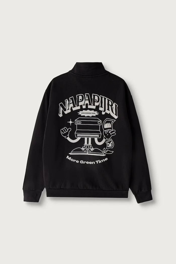 Çocuklar için pamuklu sweatshirt B-TIPI HZ