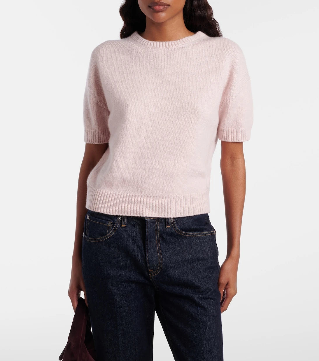 Khaite - Golden cashmere sweater