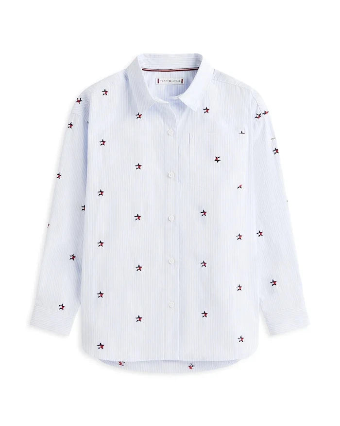 Tommy Hilfiger Çocuk Pamuk Gömlek