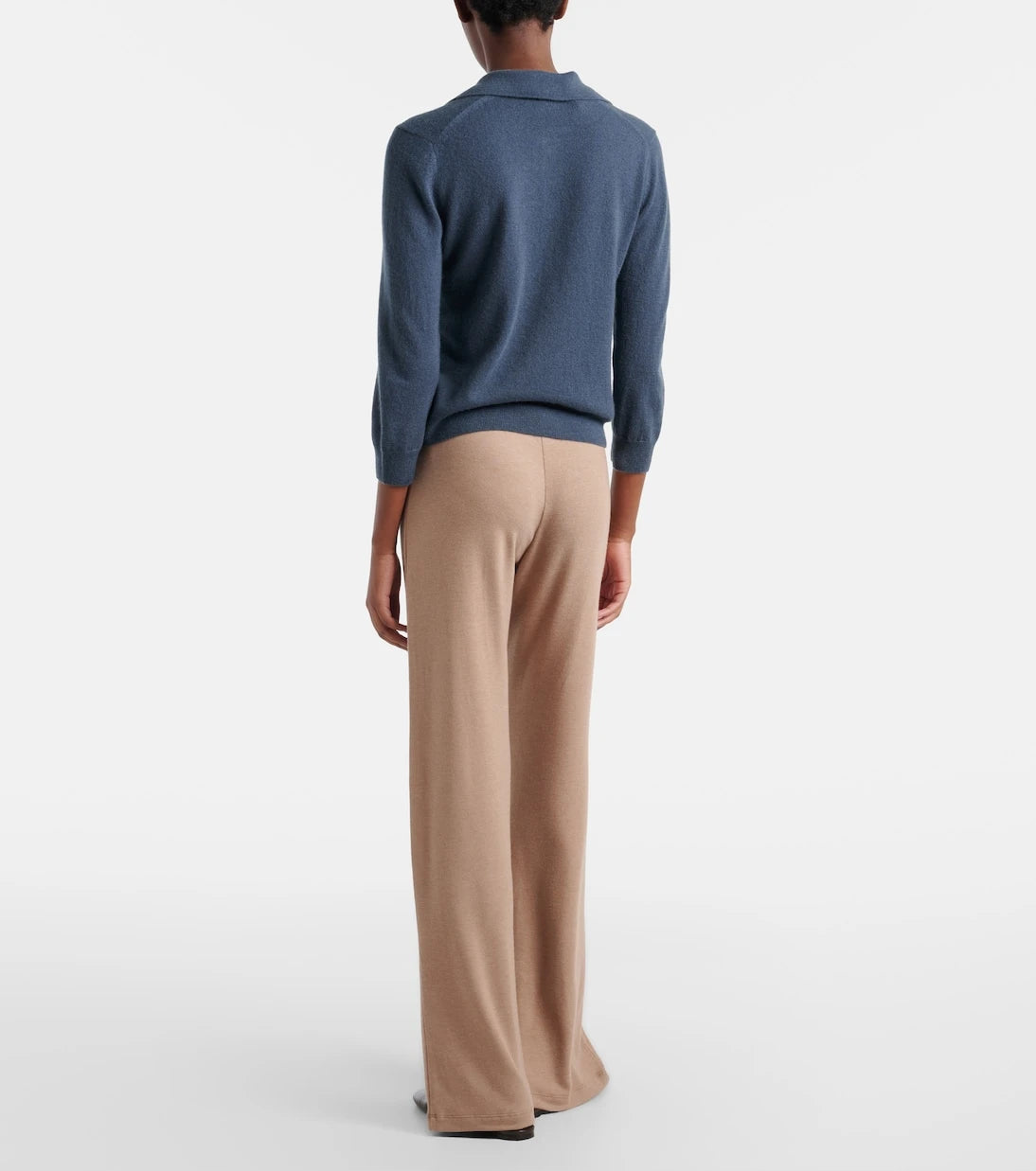 Leset - Lauren jersey wide-leg pants