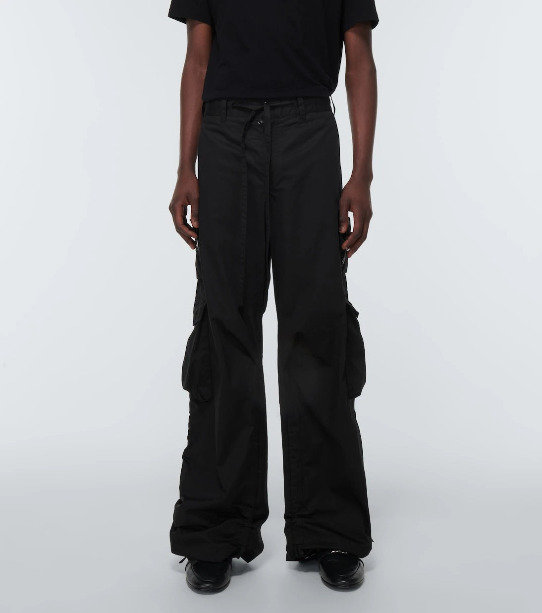 Dolce&Gabbana - High-rise straight cotton pants