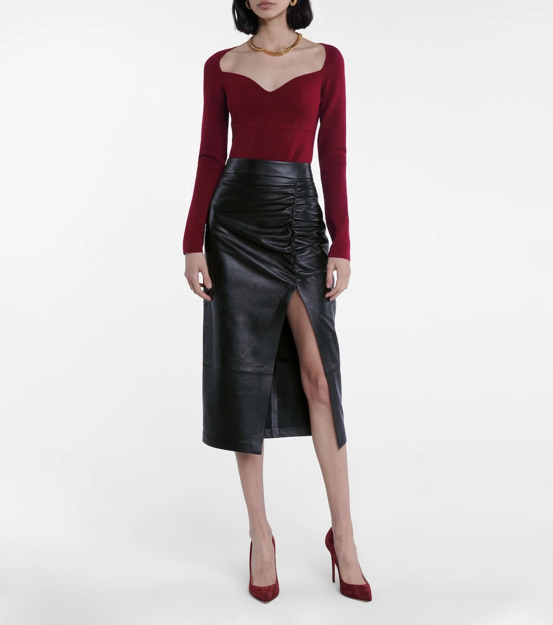 Zeynep Arçay - Stretch-knit bodysuit