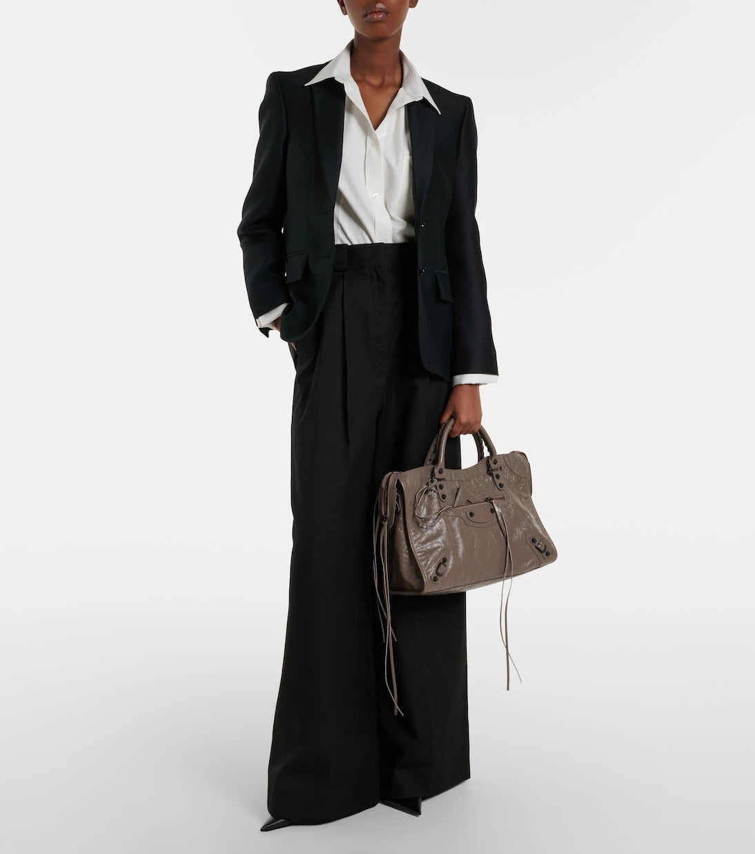 Balenciaga - Le City Medium leather tote bag