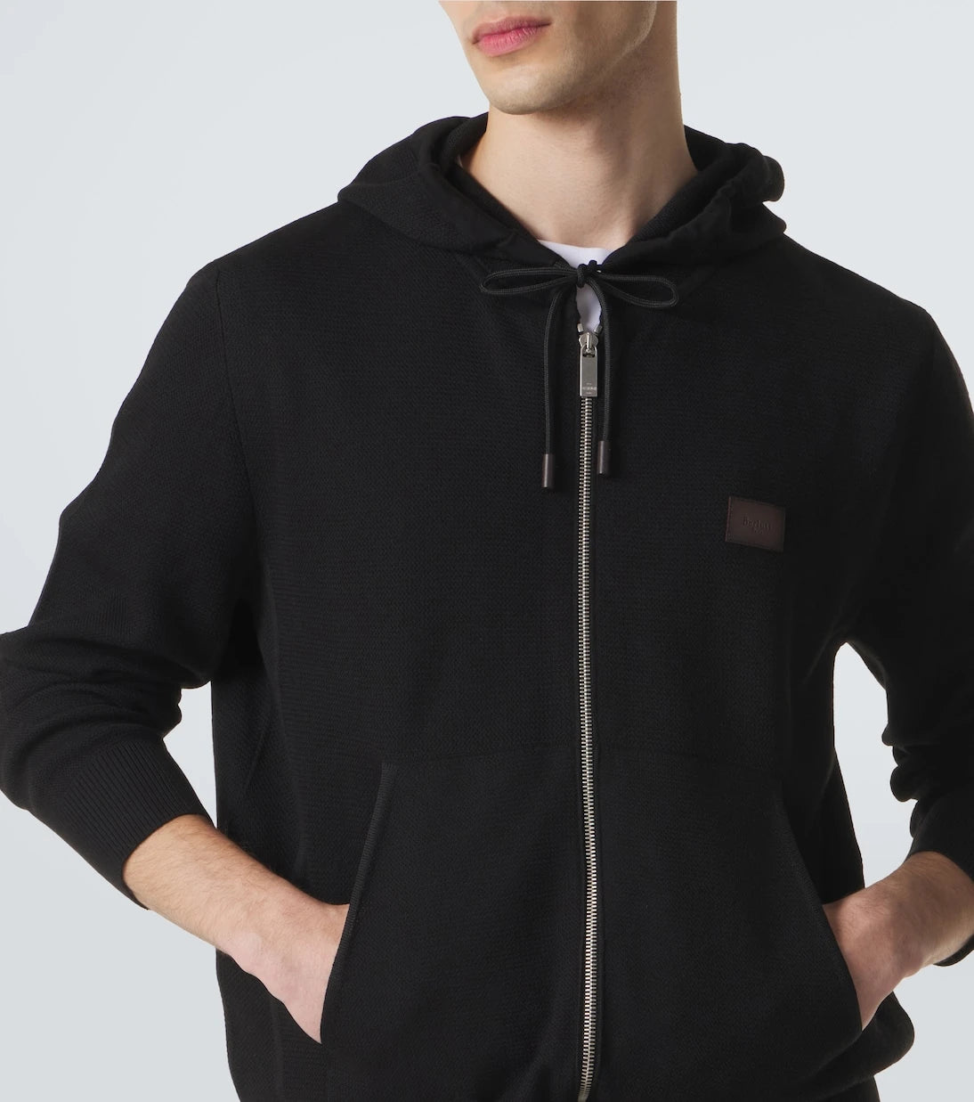 Berluti - Wool and silk hoodie
