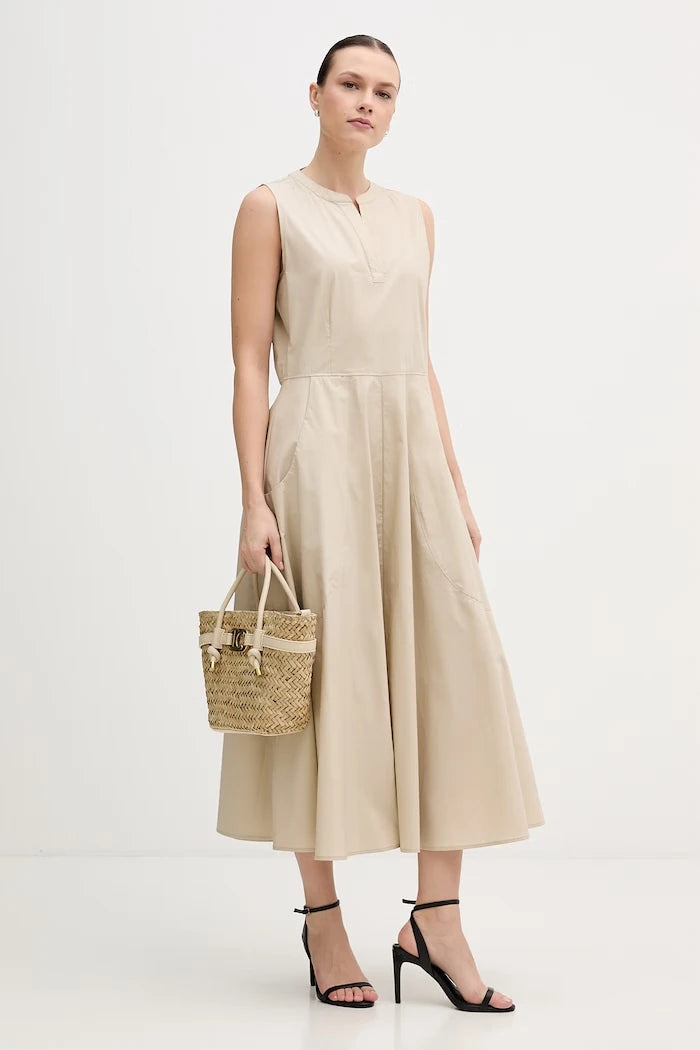 Памучна рокля Dkny