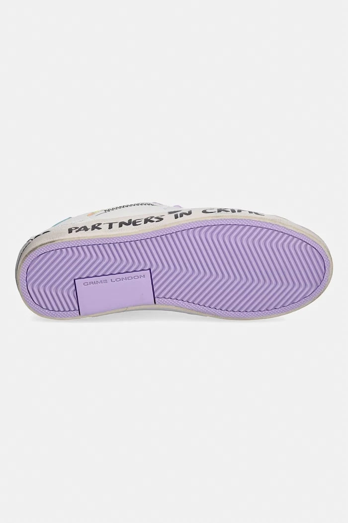 Crime London DISTRESSED маратонки дамски от кожа