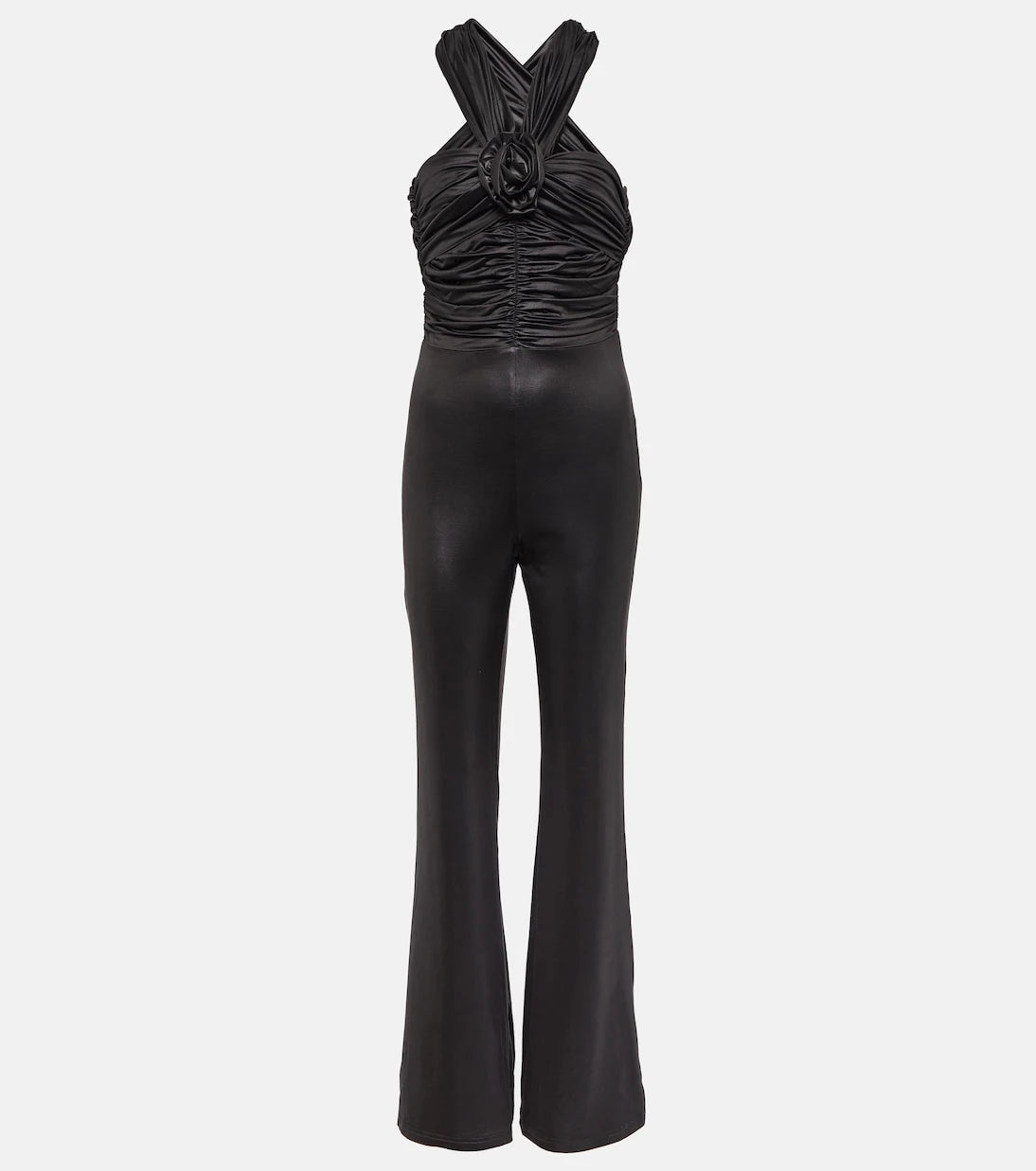 Rotate - Off-shoulder jersey jumpsuit