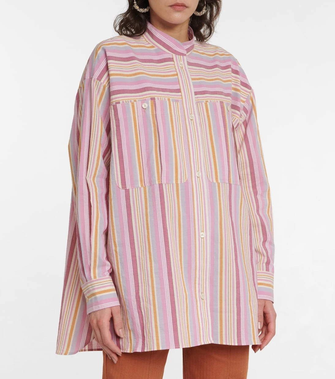 Isabel Marant - Taylor striped cotton shirt