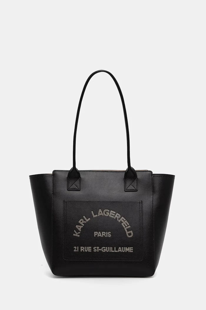 Karl Lagerfeld шопинг чанта дамска от кожа