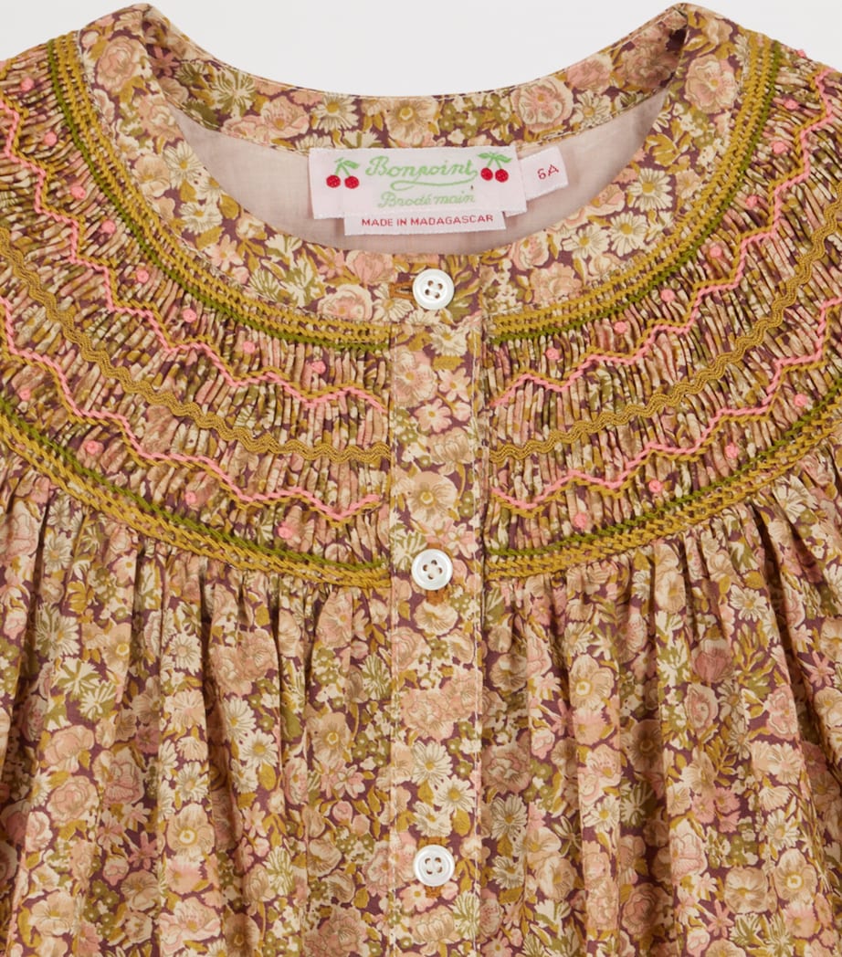 Pink Cotton Jadwiga Dress (4-8 Years)