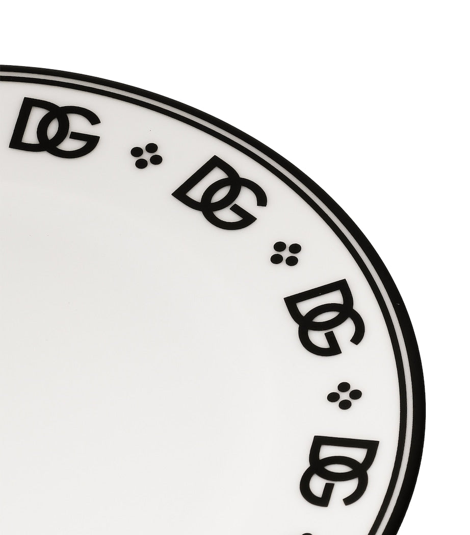 Set of 2 DG Logo Bread Plates (17cm)