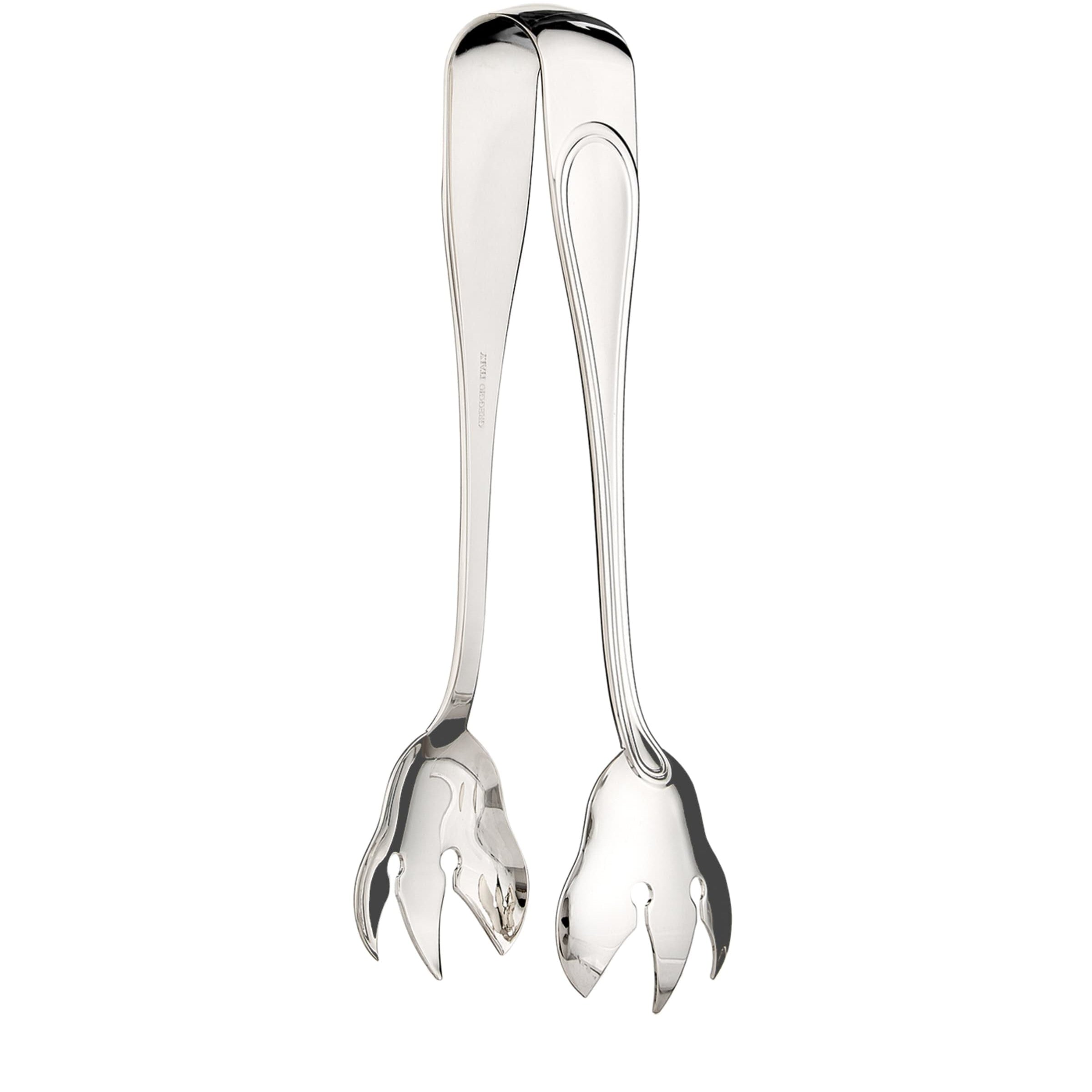 Silver Plated Georgian Ice Tongs