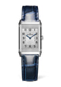 Jaeger-LeCoultre Small Stainless Steel and Diamond Reverso Classic Duetto Watch 21mm