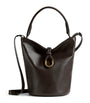 Bottega Veneta Brown Leather Liberta Bucket Bag