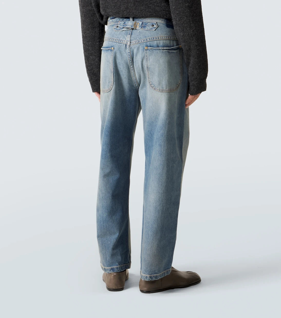 Maison Margiela - Cropped straight jeans