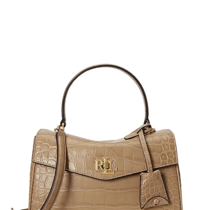 Lauren Ralph Lauren kadın deri crossbody çanta