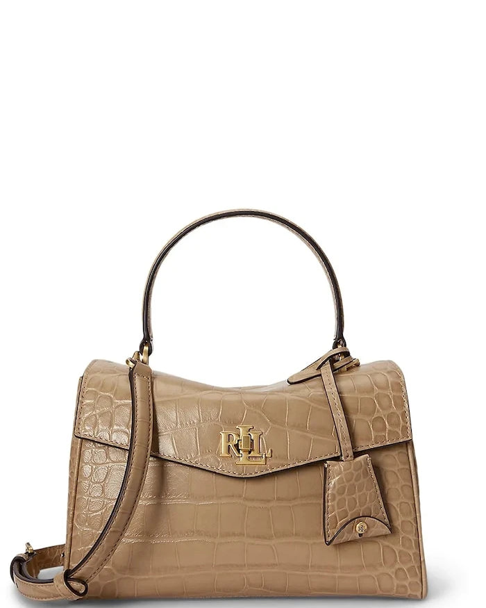 Lauren Ralph Lauren kadın deri crossbody çanta