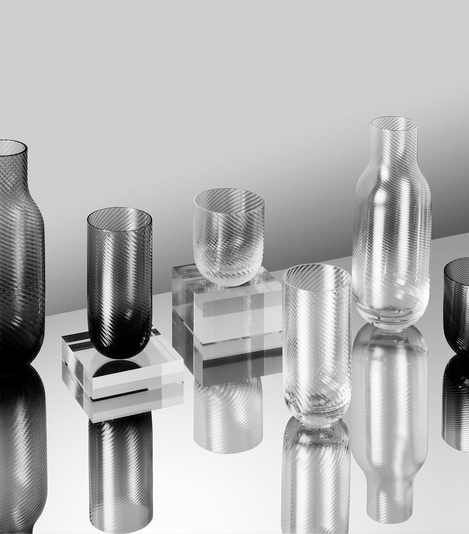 Set of 2 Optic Smoke Tumblers (350ml)