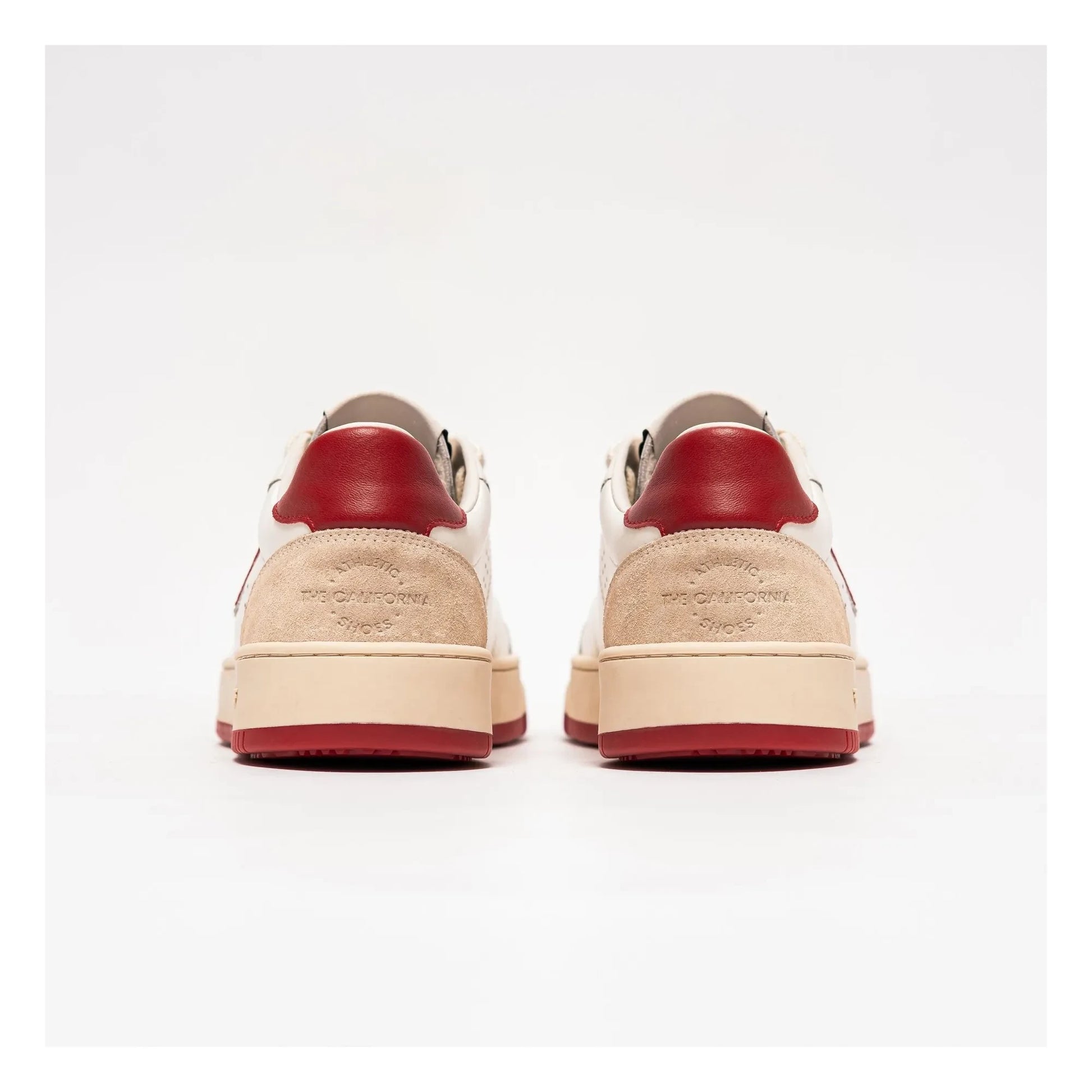Bob Wolf - Legacy Leather and Suede Sneakers | Red