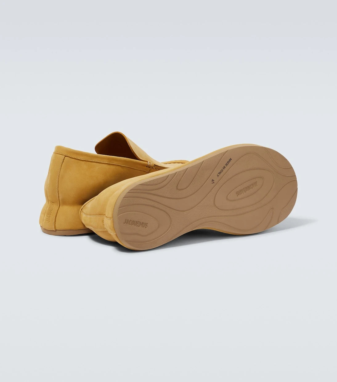 Jacquemus - Les Mocasins Bricciola suede platform loafers