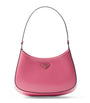 Brushed Leather Cleo Shoulder Bag