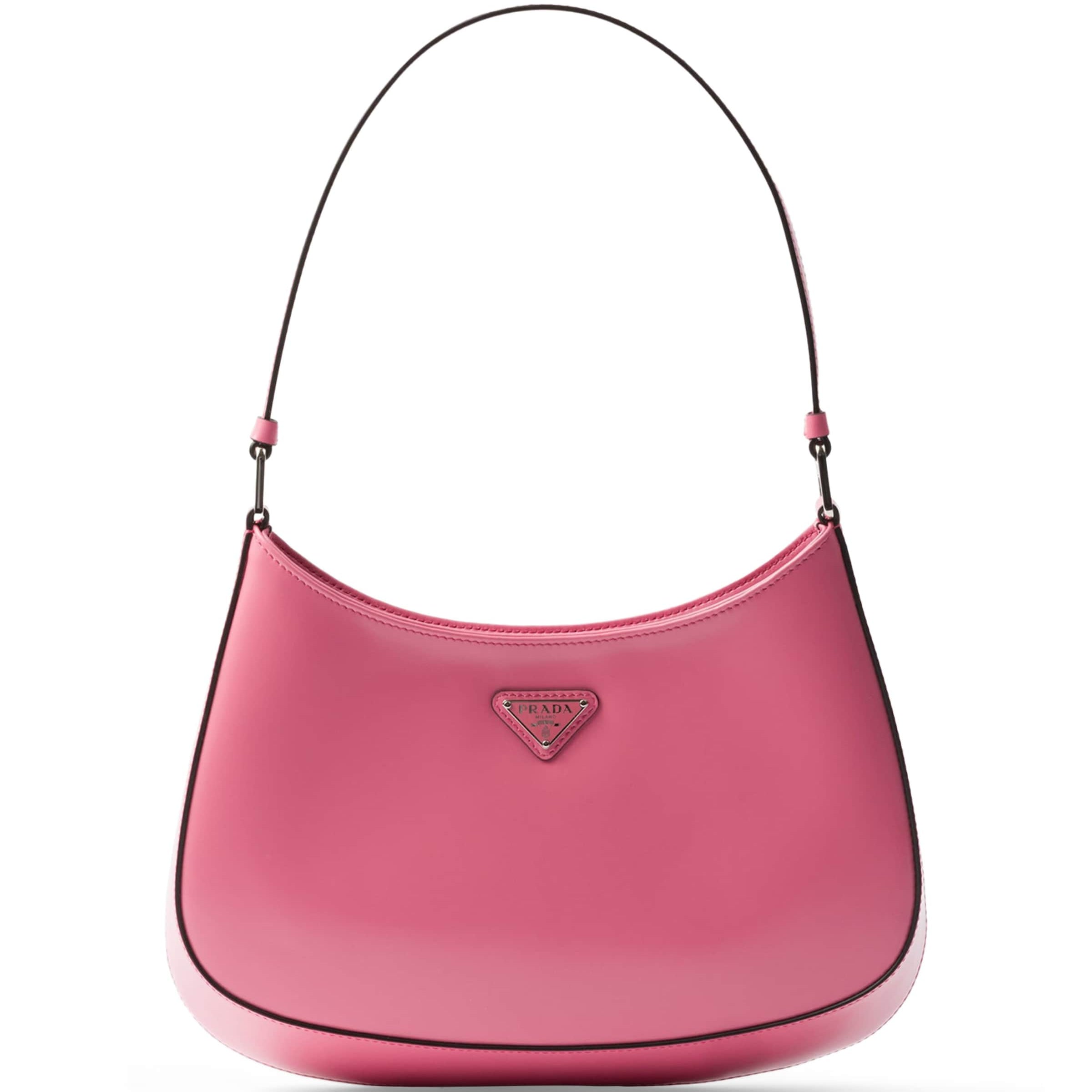 Brushed Leather Cleo Shoulder Bag