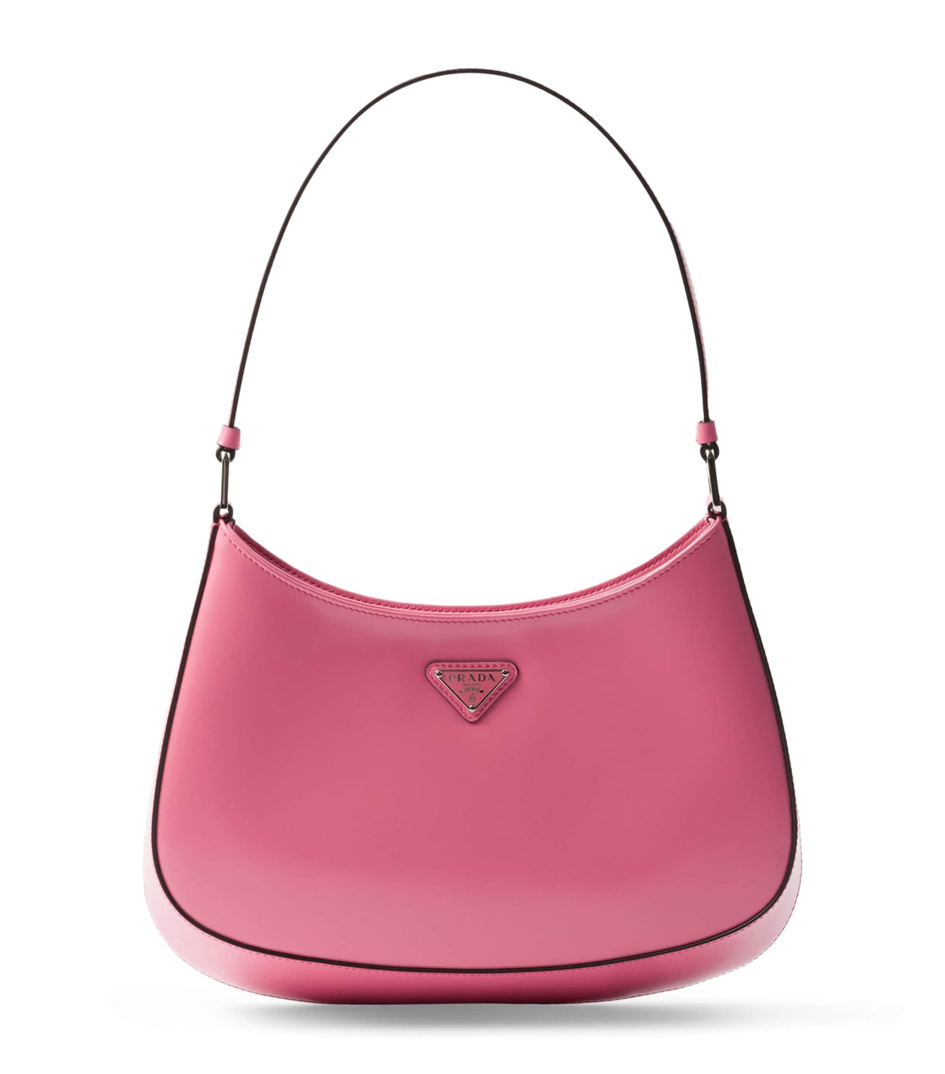 Brushed Leather Cleo Shoulder Bag