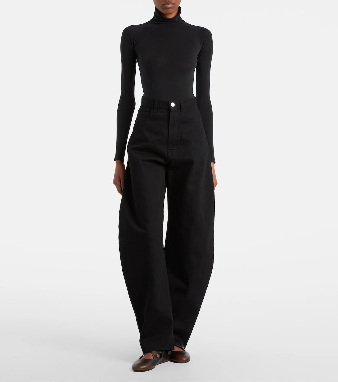 Alaïa - Leather ballet flats