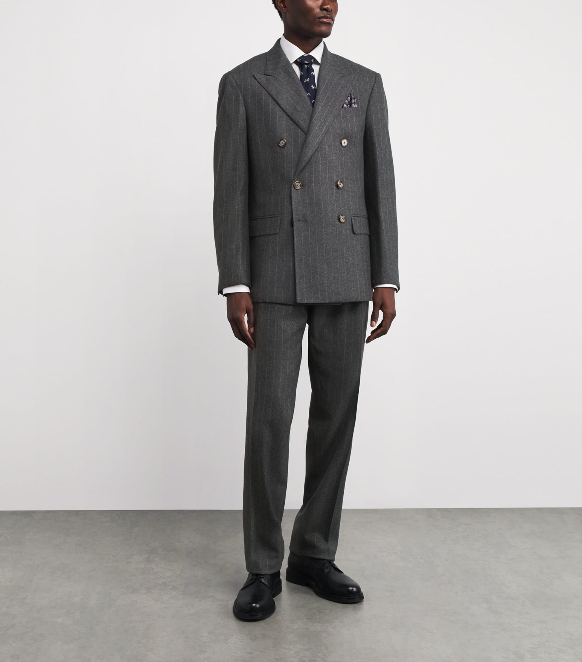 Polo Ralph Lauren Wool Chalk-Stripe 2-Piece Suit