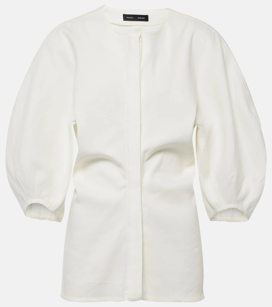 Proenza Schouler - Linen-blend top