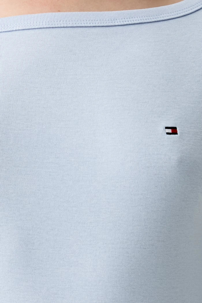 Tommy Hilfiger uzun kollu kadın pamuk bluz