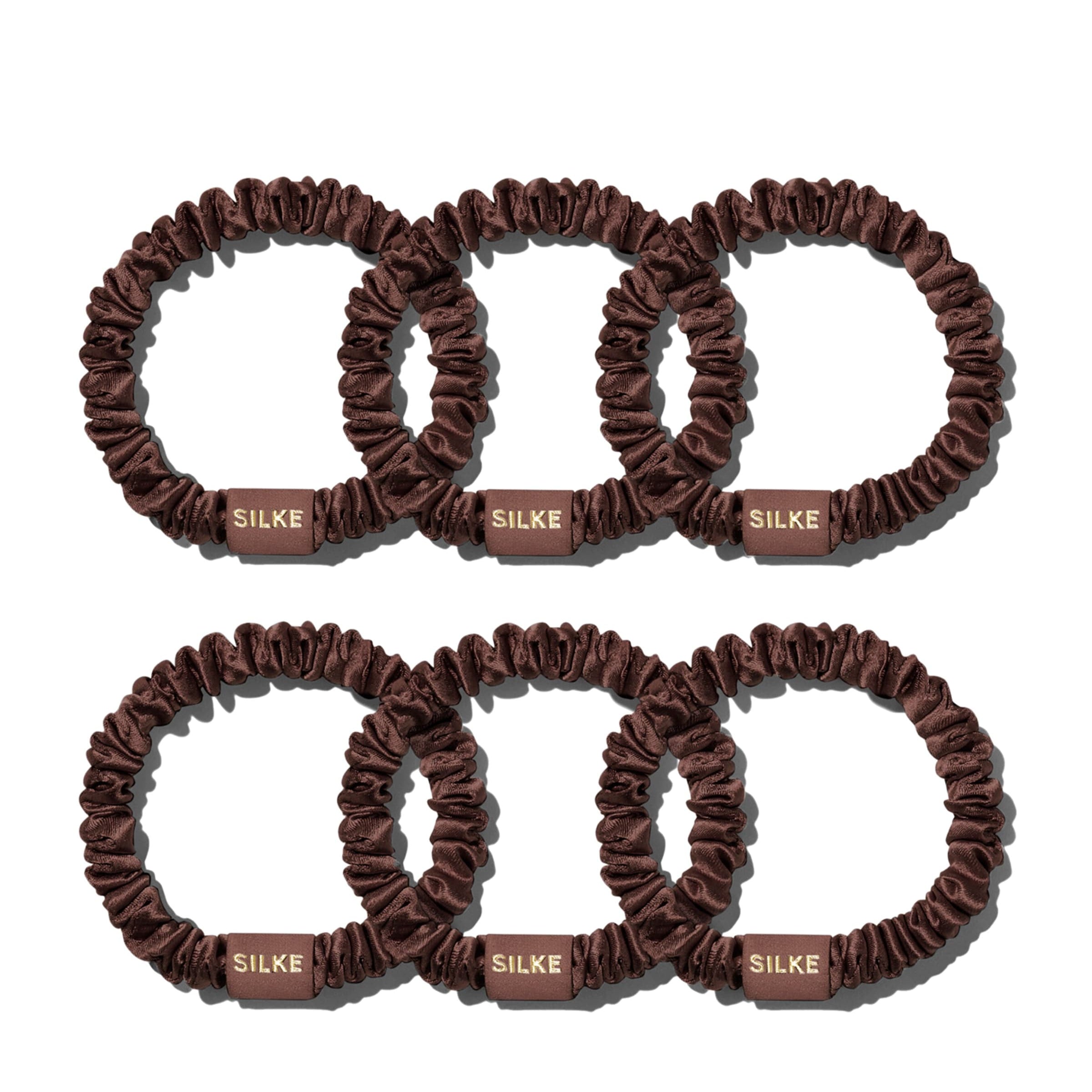 Mulberry Silk Hair Ties (Set of 6)