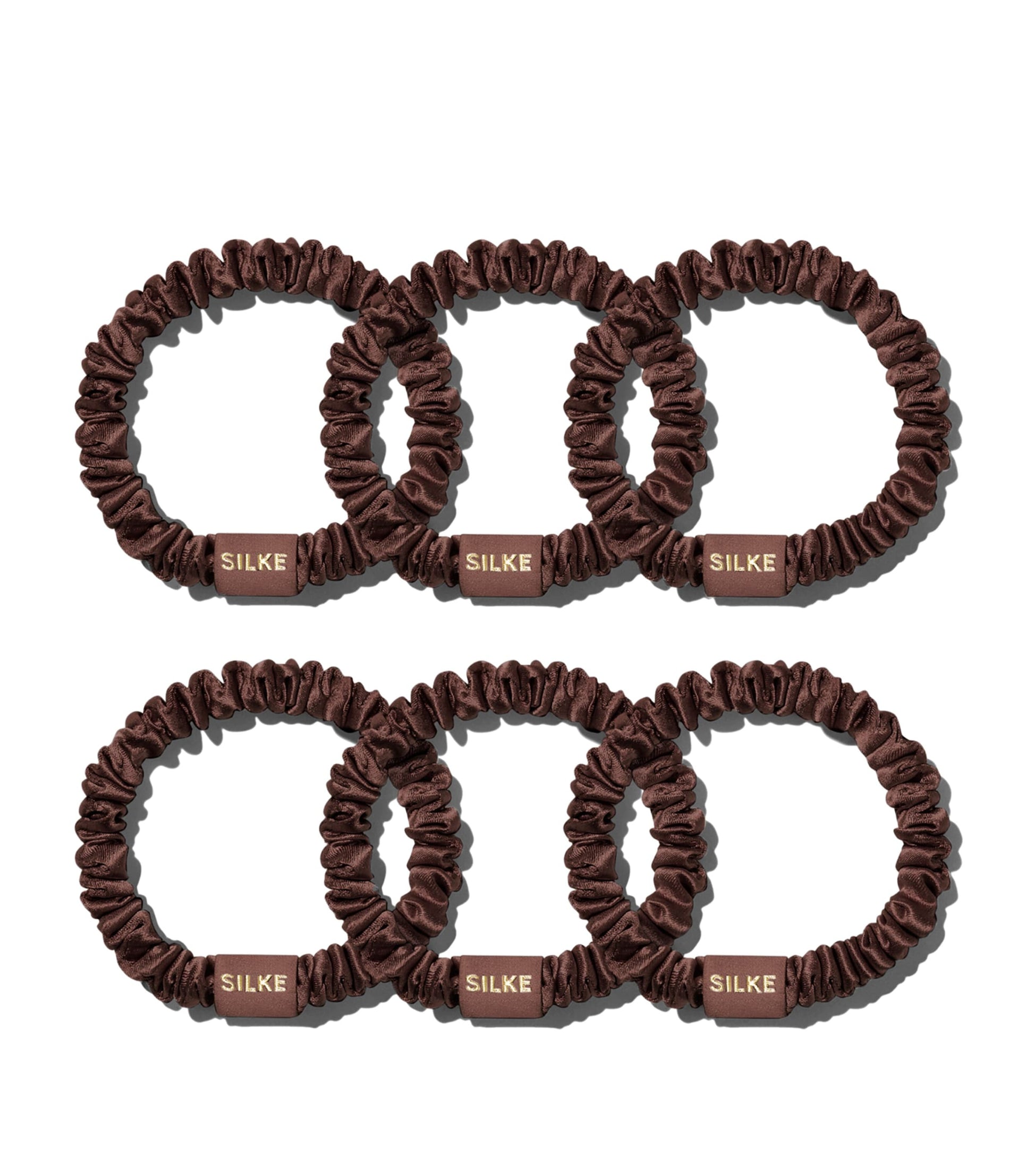 Mulberry Silk Hair Ties (Set of 6)