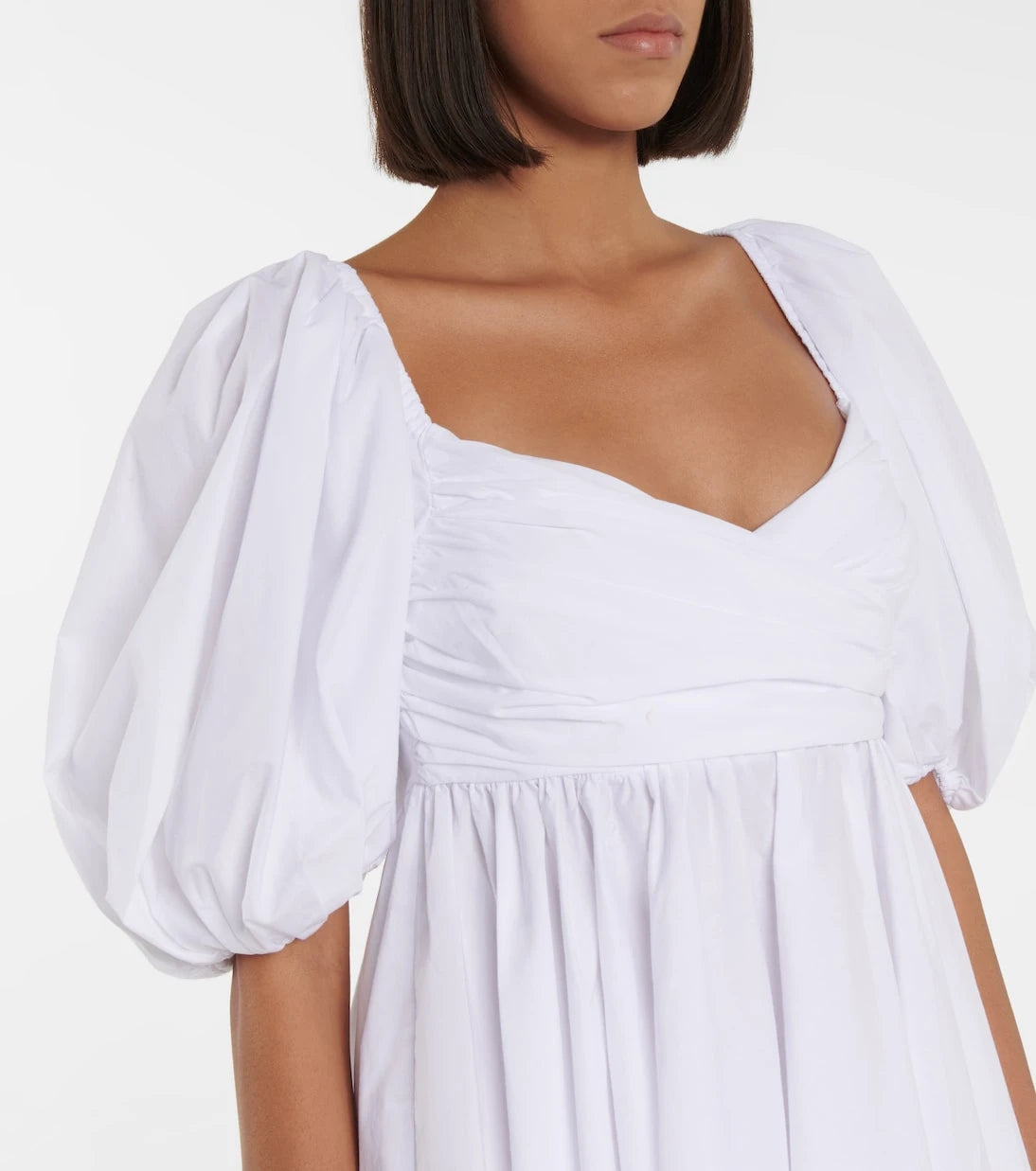 Caroline Constas - Brie cotton-blend poplin minidress