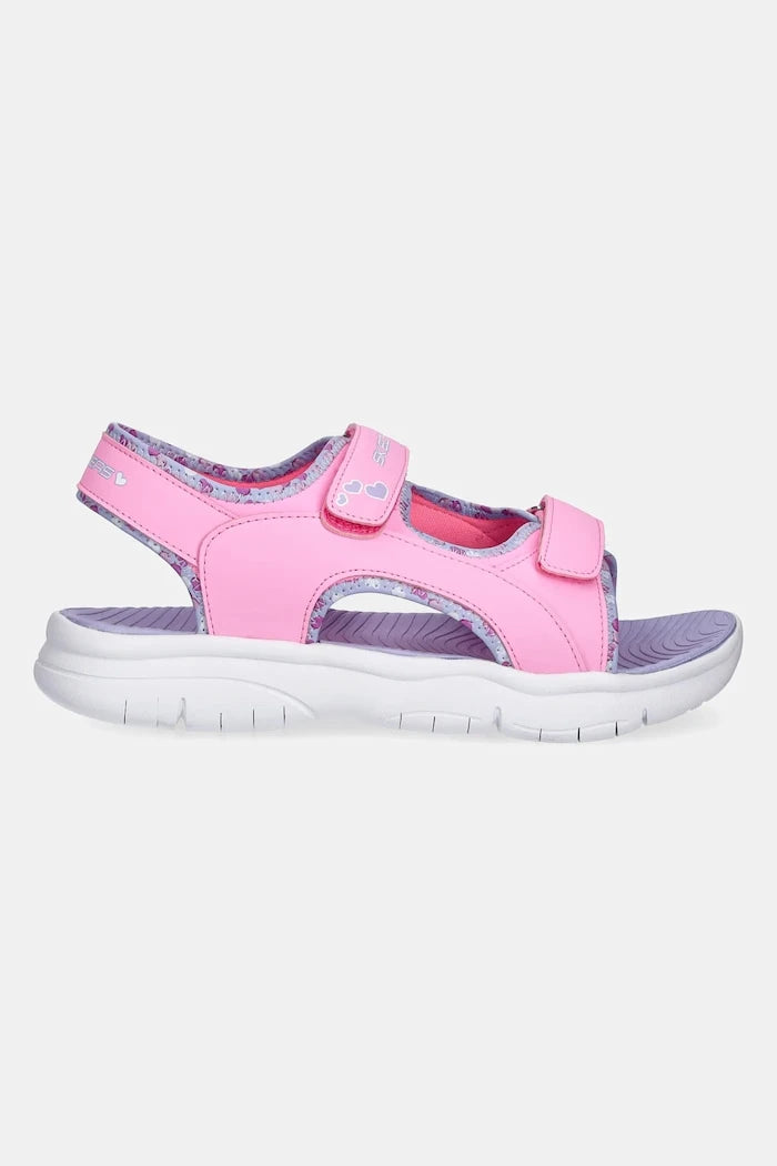 Детски сандали Skechers FLEX SPLASH - HEART GALORE