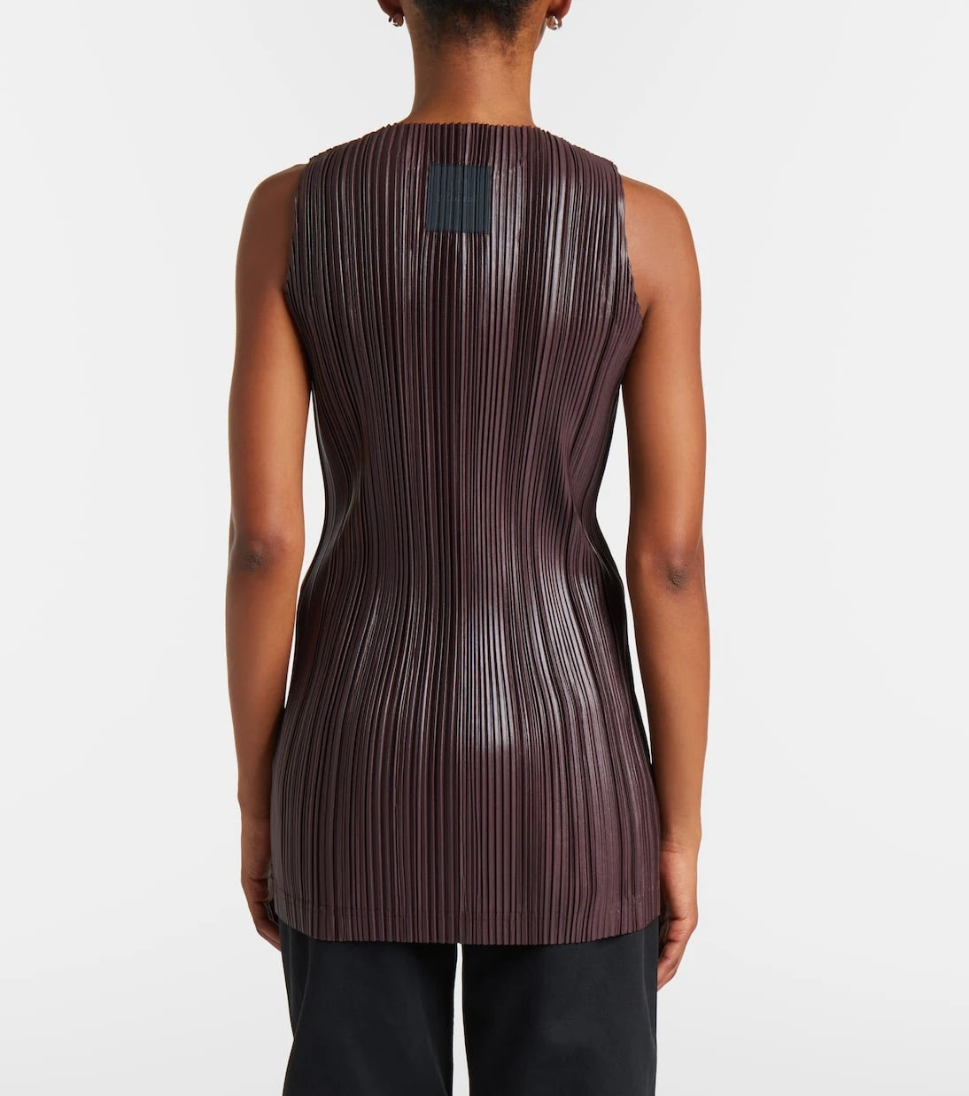 Phoebe Philo - Pleated jersey tank top