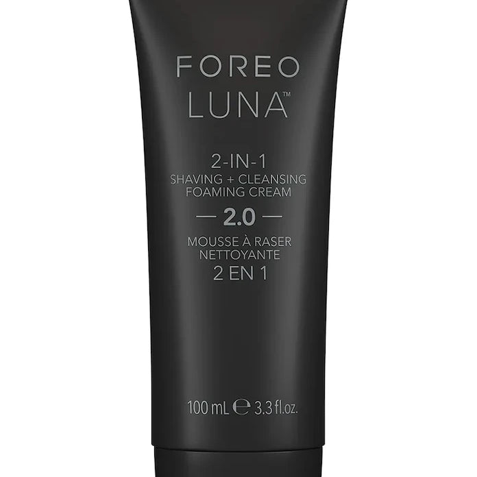 FOREO LUNA™ 2’si 1 Arada Tıraş + Temizleme Köpüren Krem 100 ml Erkekler İçin
