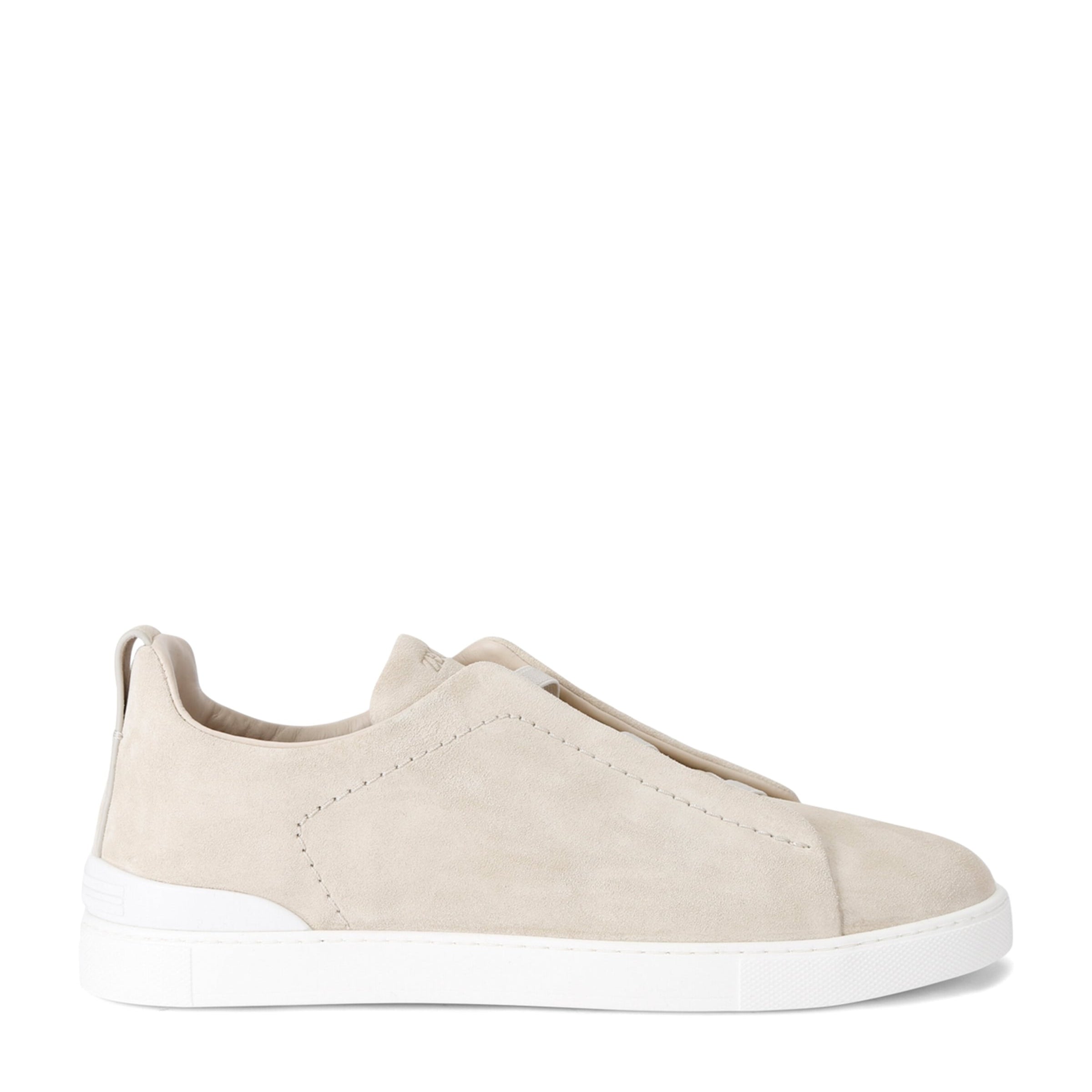 Leather Triple Stitch Sneakers