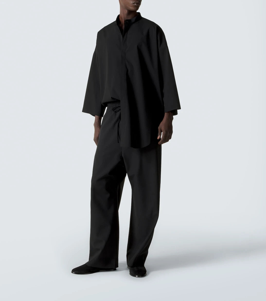 Fear of God - Oversized cotton and wool shirt