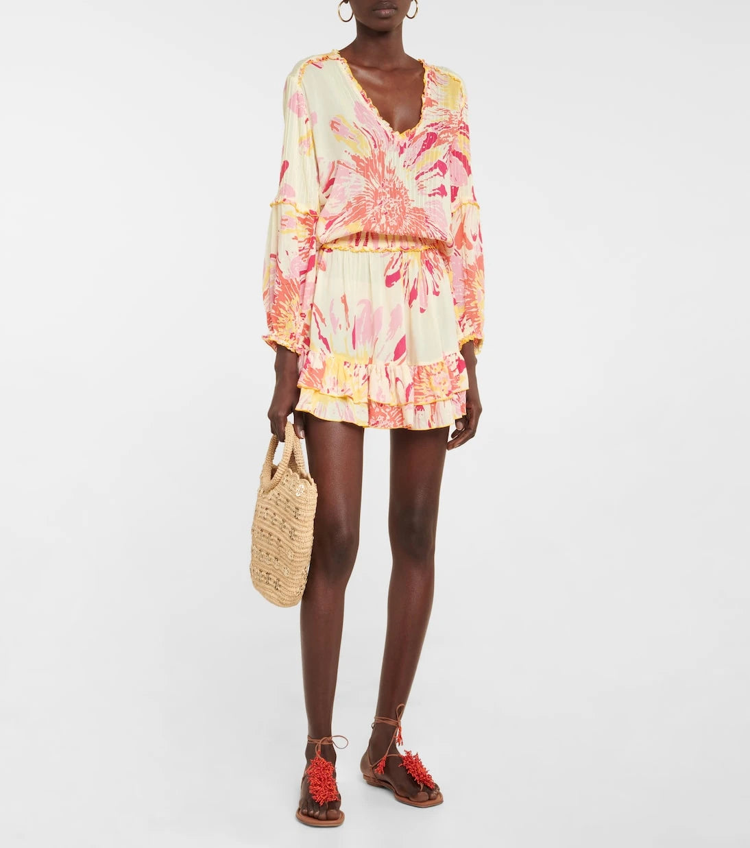 Poupette St Barth - Ilona floral minidress